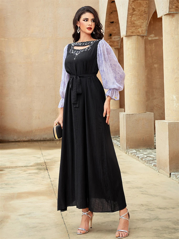 Ramadan Abaya Dubai Prayer Clothes Women Modest Muslim Long Dresses Caftan Marocain Robe Femme Musulmane Kaftan Vestidos Longos