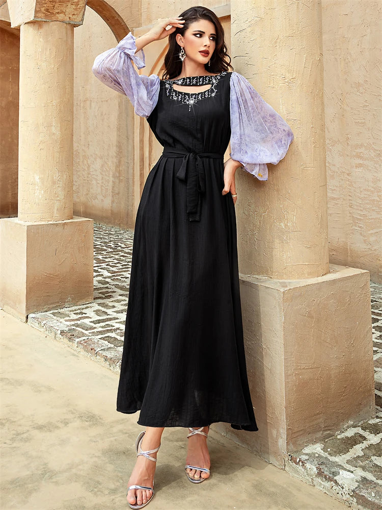 Ramadan Abaya Dubai Prayer Clothes Women Modest Muslim Long Dresses Caftan Marocain Robe Femme Musulmane Kaftan Vestidos Longos
