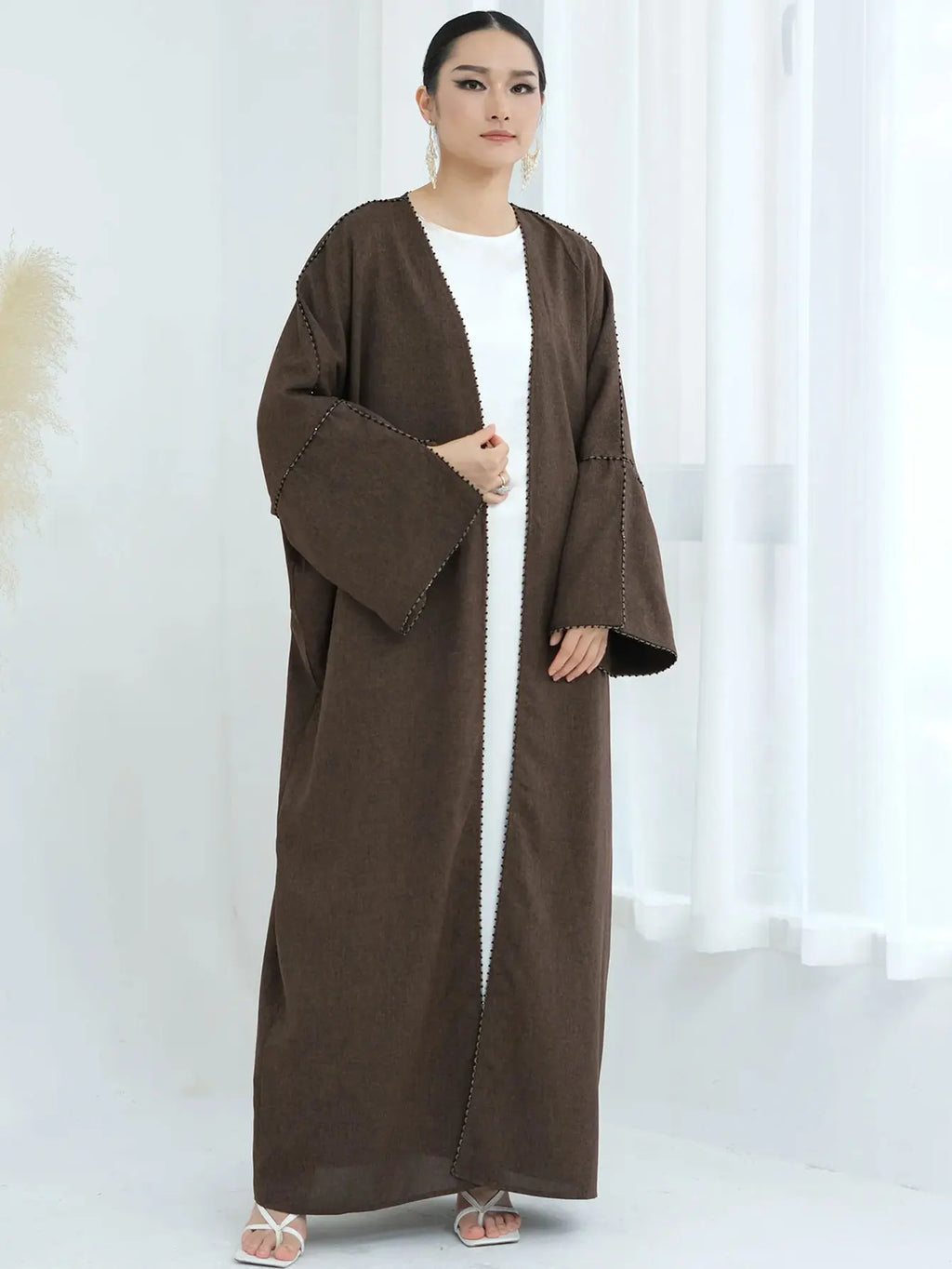 Ramadan Prayer Muslim Women Maxi Dress Dubai Luxury Open Modest Kaftan Abayas Turkey Eid Islam Clothes Caftan Morocco Femme Robe
