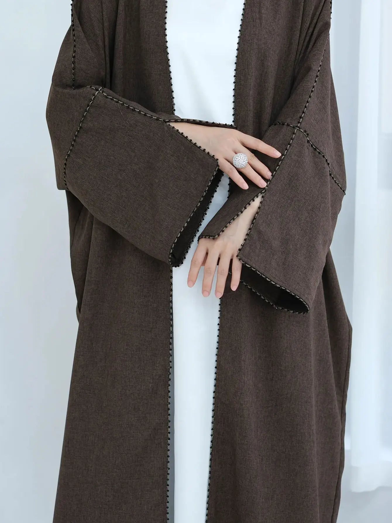 Ramadan Prayer Muslim Women Maxi Dress Dubai Luxury Open Modest Kaftan Abayas Turkey Eid Islam Clothes Caftan Morocco Femme Robe