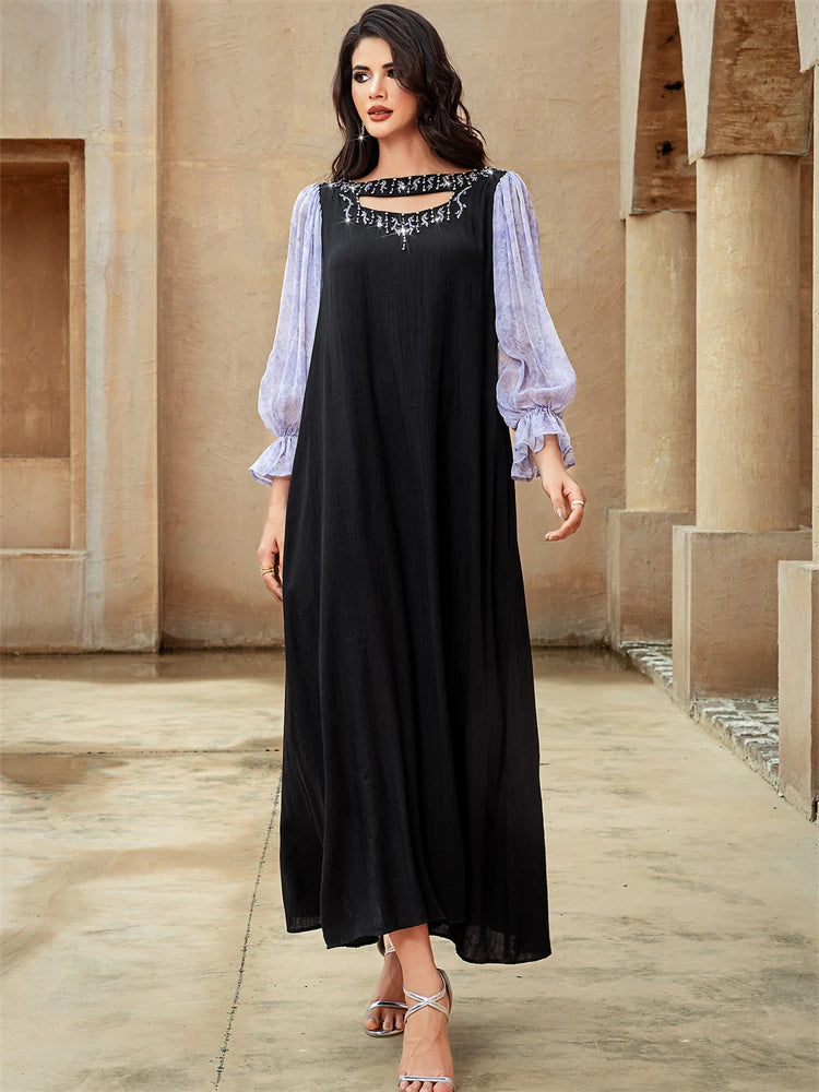 Ramadan Abaya Dubai Prayer Clothes Women Modest Muslim Long Dresses Caftan Marocain Robe Femme Musulmane Kaftan Vestidos Longos