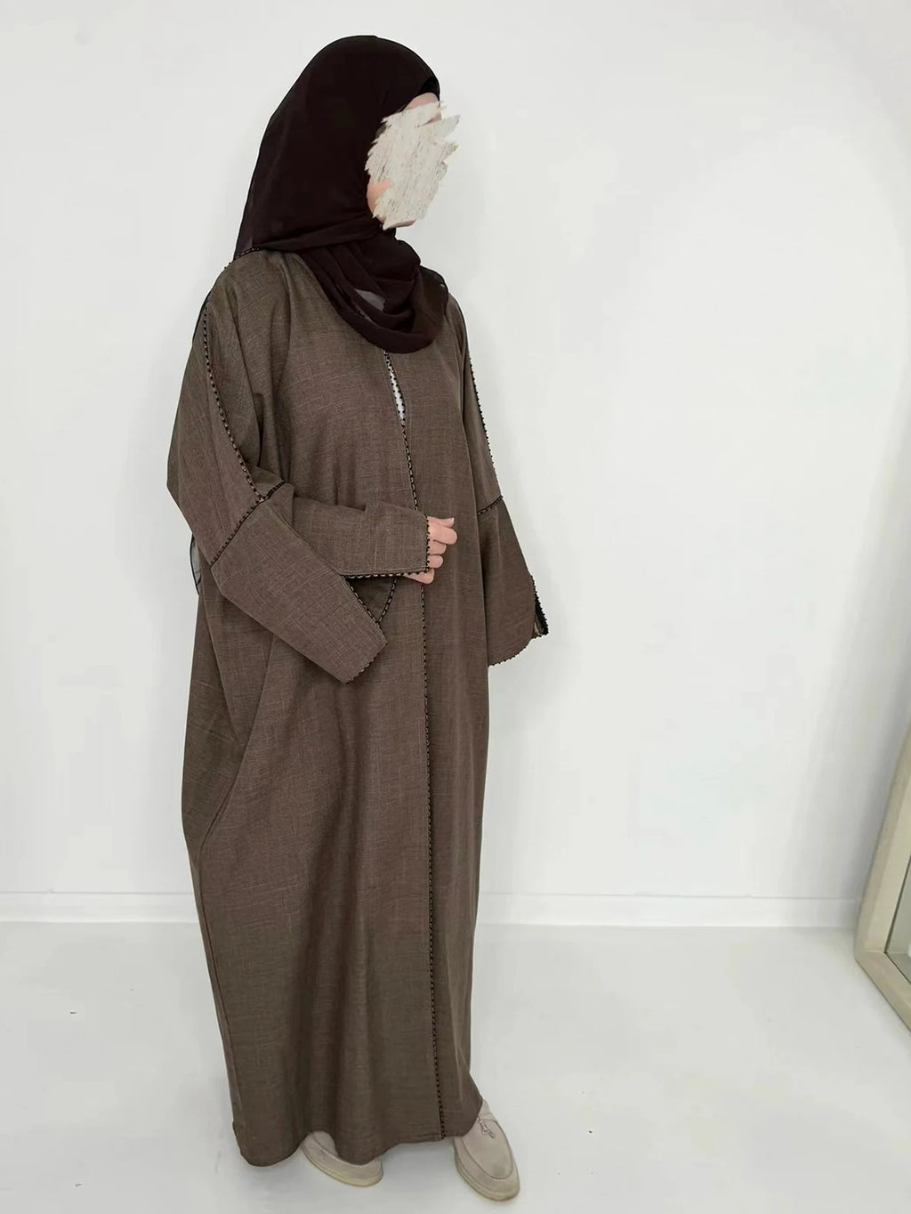 Ramadan Prayer Muslim Women Maxi Dress Dubai Luxury Open Modest Kaftan Abayas Turkey Eid Islam Clothes Caftan Morocco Femme Robe