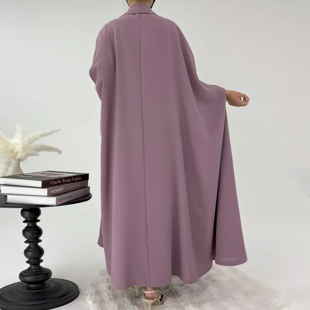 Ramadan Muslim Abaya Dress Elegant Islam Sets Dubai Long Woman Evening Dresses Moroccan Caftan Kebaya Femme Robe Kimono Jalabiya
