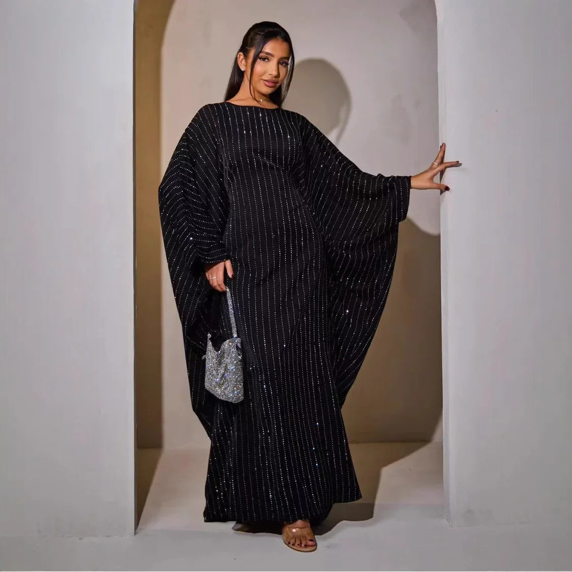Dubai Abaya Dress for Muslim Women suitable for Eid prayer and everyday