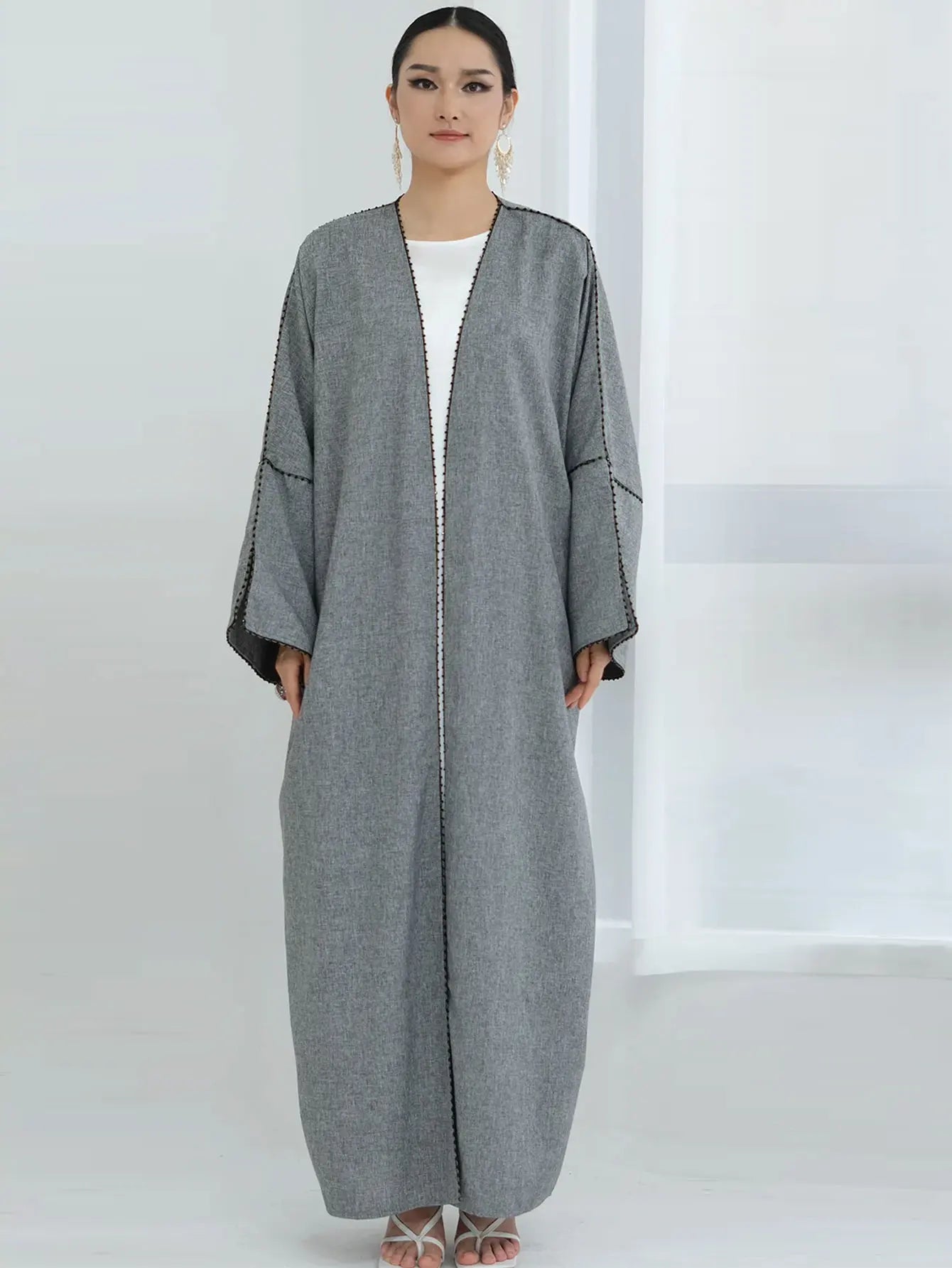 Ramadan Prayer Muslim Women Maxi Dress Dubai Luxury Open Modest Kaftan Abayas Turkey Eid Islam Clothes Caftan Morocco Femme Robe