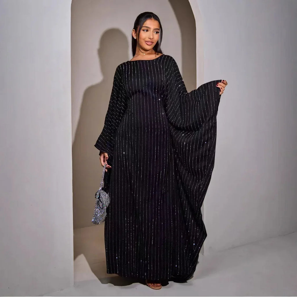 Dubai Abaya Dress for Muslim Women suitable for Eid prayer and everyday