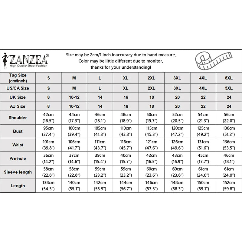 ZANZEA Muslim Hijabis Modest Long Dress Women's Turn-Dwon Collar Long Sleeve Ruffles Trim Tiered Dresses Islamic Abaya Robes 3XL