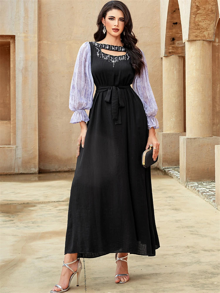 Ramadan Abaya Dubai Prayer Clothes Women Modest Muslim Long Dresses Caftan Marocain Robe Femme Musulmane Kaftan Vestidos Longos